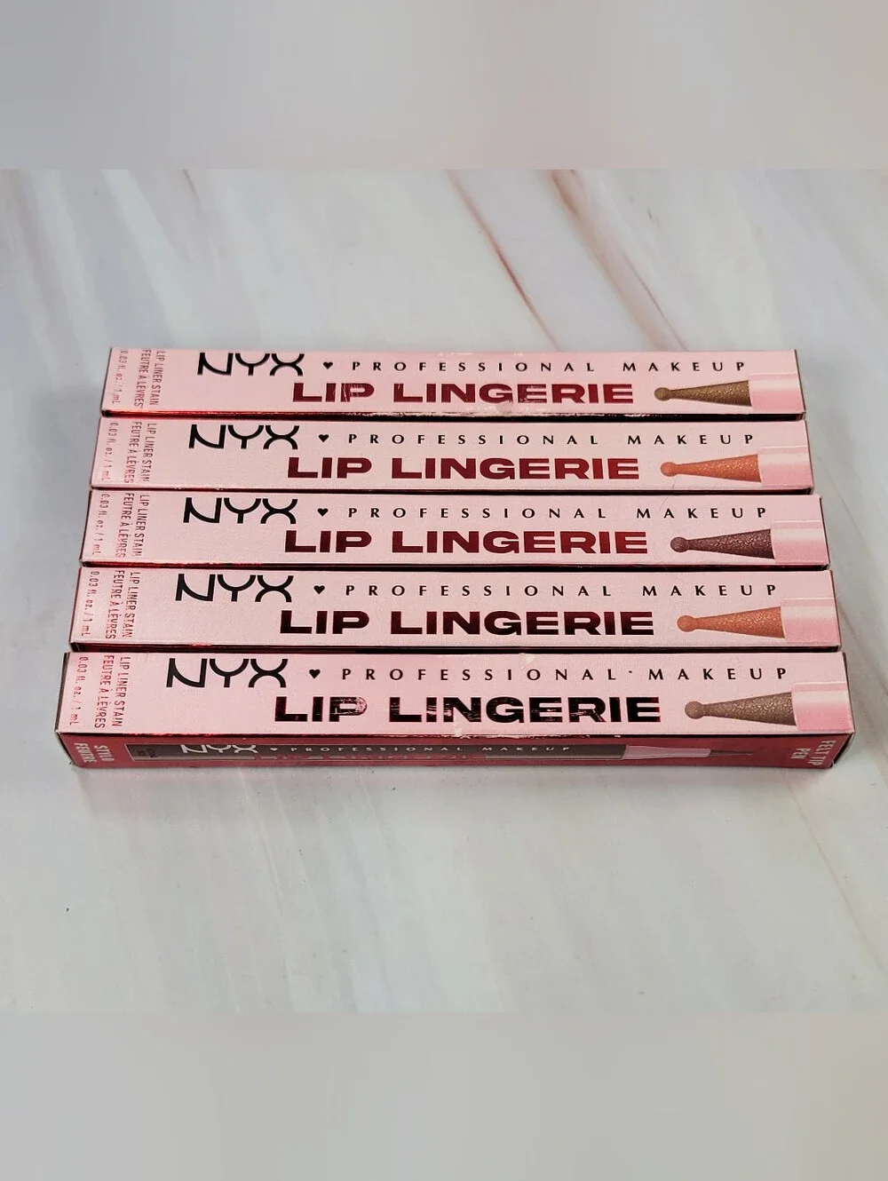 NYX Lip Lingerie Lip Liner Stain Bundle BNIB